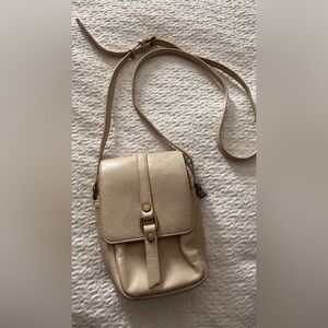 Elegant Cream Crossbody Bag